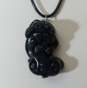 Black Onyx Pickup Pendant